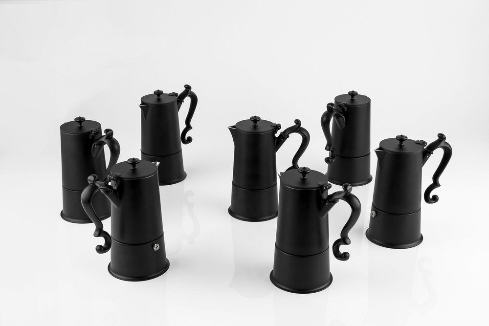 Lady Anne Coffee Maker in Black from KnIndustrie