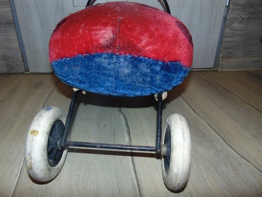 Ladybug Childrens Chair on Wheels from Steiff, 1960s-CAQ-658918