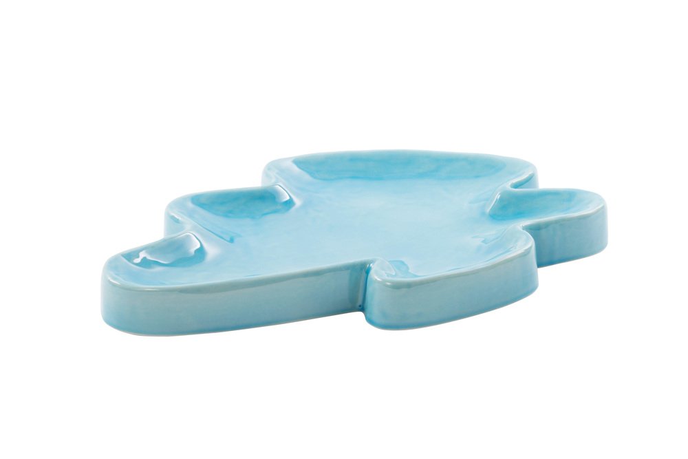 Lake Big Tropical Turquoise Tray from Pulpo