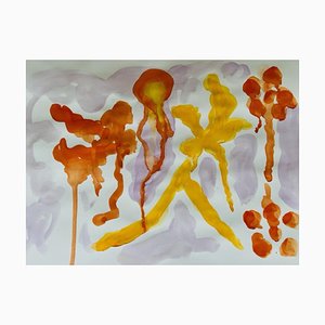 Lali Kakubava, Libellule Dance, 2024, Watercolor on Paper-CHG-2037657