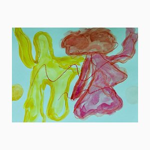 Lali Kakubava, Nothing but Dance, 2024, Mixed Media on Paper-CHG-2037652