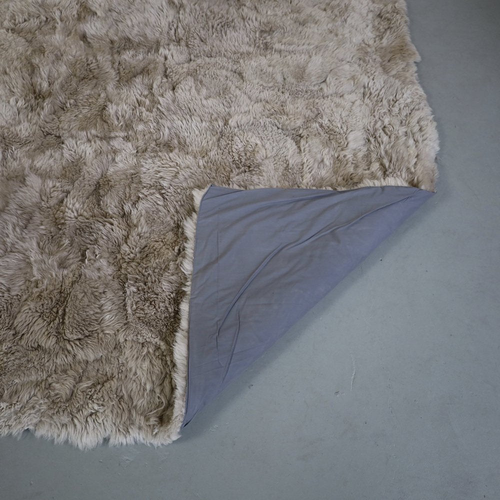 Lambskin Rug Taiga by Lambert, 1970s