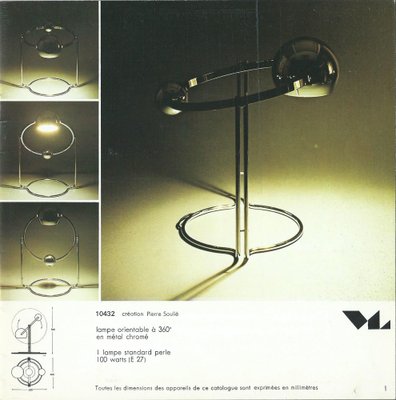 Lamp by Pierre Soulié, 1970s-YSY-1739511