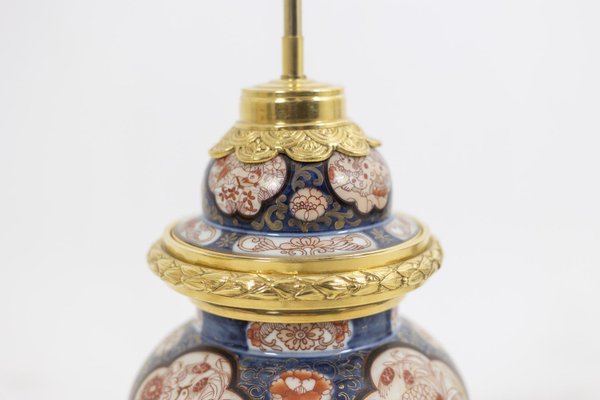 Lamp in Imari Porcelain and Gilt Bronze, 1880s-CEJ-1375072