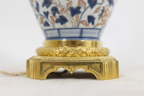 Lamp in Imari Porcelain and Gilt Bronze, 1880s-CEJ-1375072