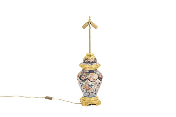 Lamp in Imari Porcelain and Gilt Bronze, 1880s-CEJ-1375072