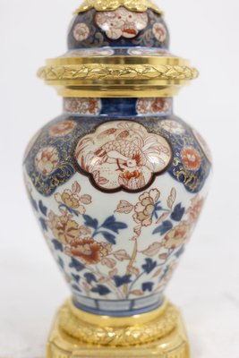 Lamp in Imari Porcelain and Gilt Bronze, 1880s-CEJ-1375072