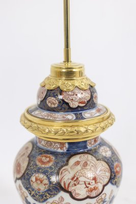 Lamp in Imari Porcelain and Gilt Bronze, 1880s-CEJ-1375072