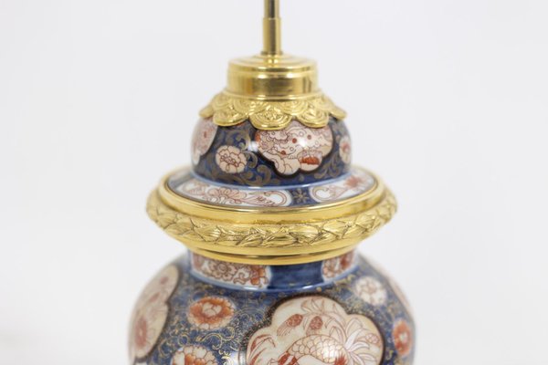 Lamp in Imari Porcelain and Gilt Bronze, 1880s-CEJ-1375072