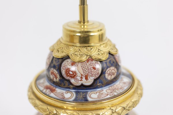 Lamp in Imari Porcelain and Gilt Bronze, 1880s-CEJ-1375072