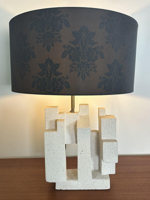 Lamp in Limestone by Albert Tormos, 1970s-RWZ-2036143