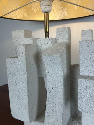 Lamp in Limestone by Albert Tormos, 1970s-RWZ-2036143