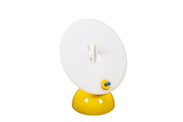 Lamp in Yellow, Blue and White Acrylic Glass, 1980s-CEJ-809402