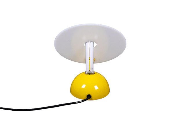 Lamp in Yellow, Blue and White Acrylic Glass, 1980s-CEJ-809402