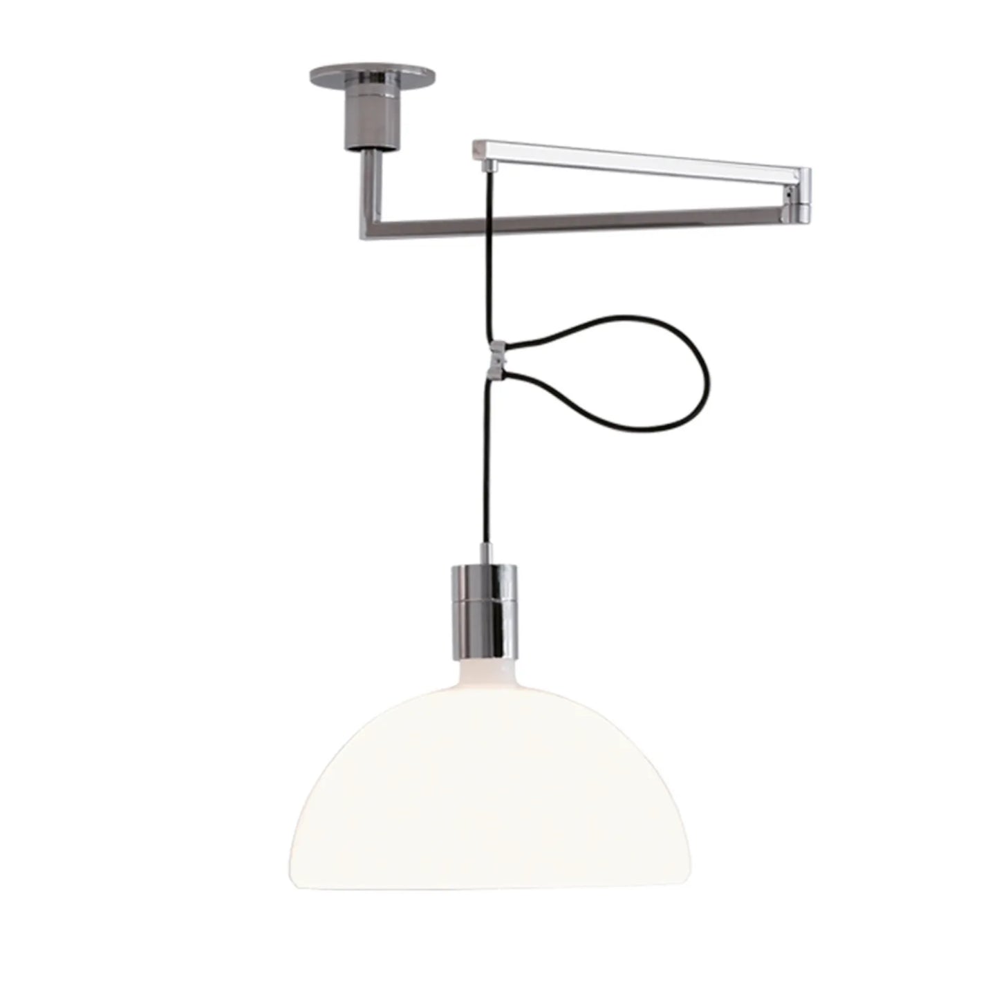 AS41C - Swivel opal glass pendant lamp