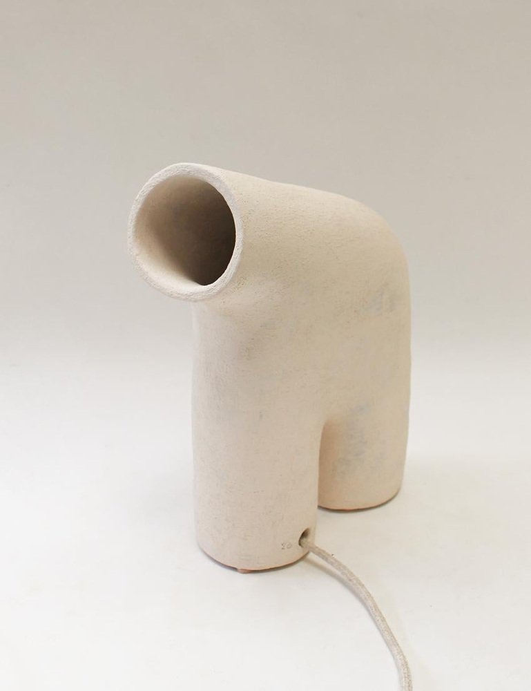 Lampe Arche #6 Lamp in Stoneware by Elisa Uberti