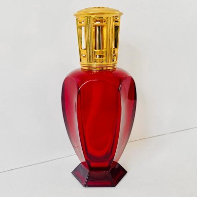 Lampe Berger Paris Model Athena Ruby Rouge Fragrance Lamp from Berger Paris, 1980s-BMU-1814112