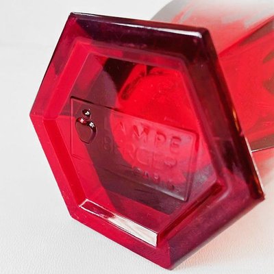 Lampe Berger Paris Model Athena Ruby Rouge Fragrance Lamp from Berger Paris, 1980s-BMU-1814112