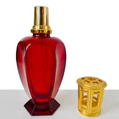 Lampe Berger Paris Model Athena Ruby Rouge Fragrance Lamp from Berger Paris, 1980s-BMU-1814112