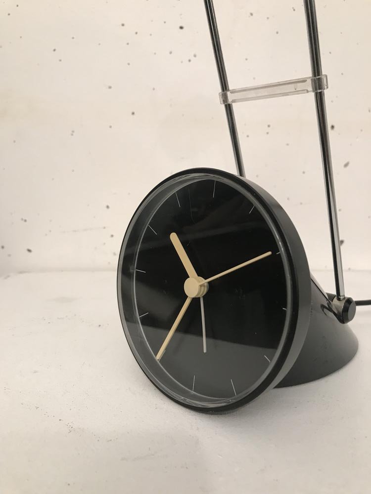 Lampe Horloge by Lungean and Pellman for Brilliant Leuchten, 1980