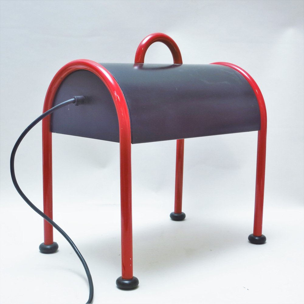 Lampe Suitcase by Ettore Sottsass for Stilnovo, 1970s