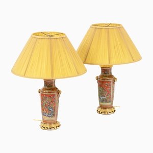 Lamps in Canton Porcelain and Bronze, 1880-CEJ-1256712