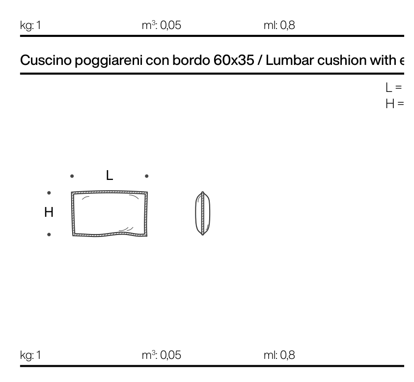 LAND Lumbar Edge 60×35