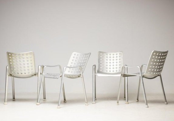 Landi Chairs by Hans Coray for Mewa, Set of 4