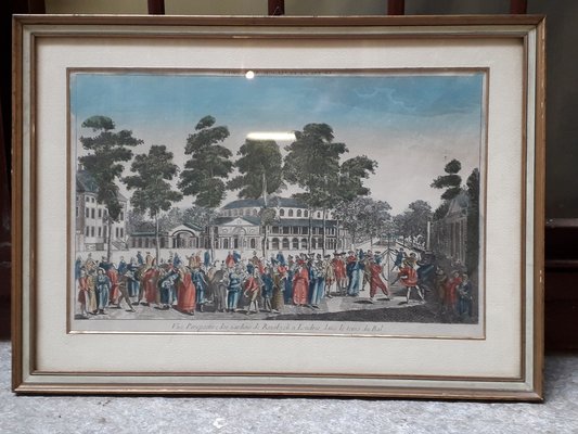 Landscape, 1745, Engraving, Framed-AKA-1444994