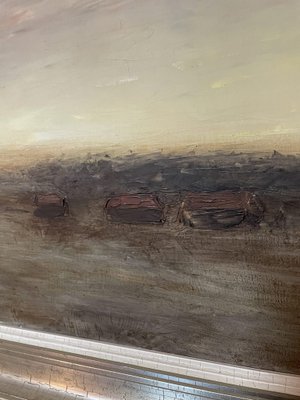 Landscape, 1960s, Oil Painting on Canvas, Framed-NSG-1779841