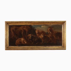 Landscape, Early 18th Century, Oil on Canvas, Framed-RP-2035558