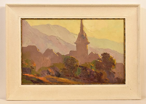 Landscape, Early 20th-Century, Oil on Canvas, Framed-YVI-1168207