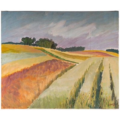 Landscape of Fields in the Countryside, 20th-Century-WFS-911017