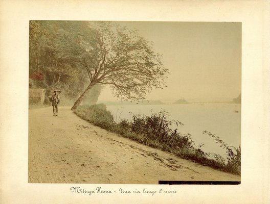 Landscape of Seto Inland Sea - Hand-Colored Albumen Print 1870/1890 1870/1890-ZCI-757125