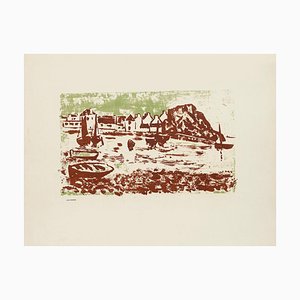 Landscape of the River - Original Lithograph by Jean Chapin - Early 1900 Early 1900-ZCI-761843