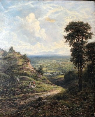 Landscape - Oil on Canvas by G. W. Mote - 1888 1888-ZCI-756103