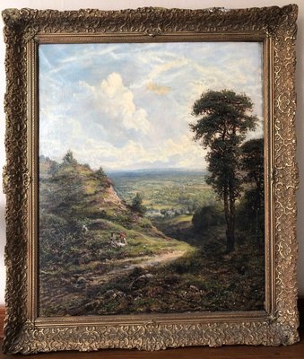 Landscape - Oil on Canvas by G. W. Mote - 1888 1888-ZCI-756103