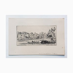 Landscape - Original Etching on Paper by Arthur Evershed - 1876 1876-ZCI-757696