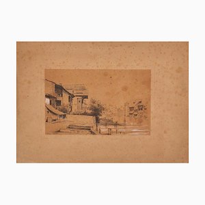 Landscape - Original Print on Paper - 19th Century 19th century-ZCI-762814