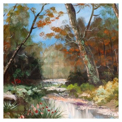 Landscape Painting, Oil on Canvas, Toni Bordignon-NJV-883740