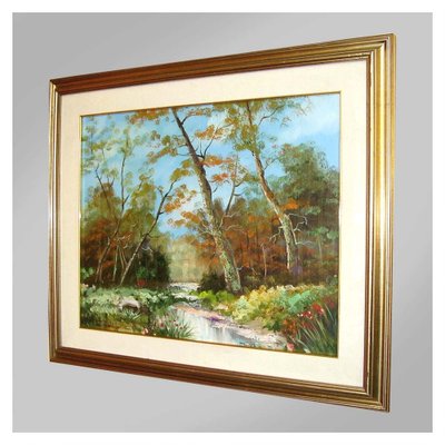 Landscape Painting, Oil on Canvas, Toni Bordignon-NJV-883740