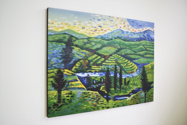 Landscape Painting on Canvas, 2000s-KNM-1001753