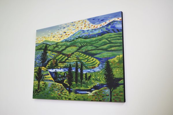 Landscape Painting on Canvas, 2000s-KNM-1001753