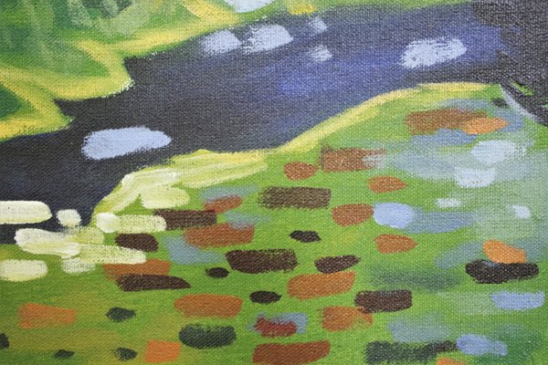 Landscape Painting on Canvas, 2000s-KNM-1001753