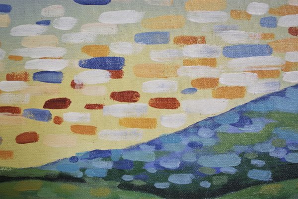 Landscape Painting on Canvas, 2000s-KNM-1001753