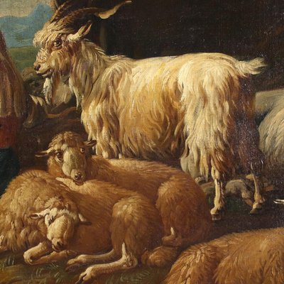 Landscape with Shepherds and Herds, Oil on Canvas-VMM-2023940