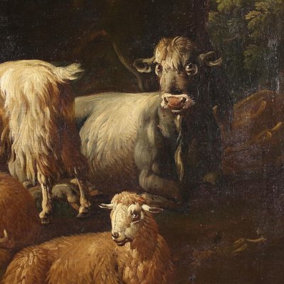 Landscape with Shepherds and Herds, Oil on Canvas-VMM-2023940