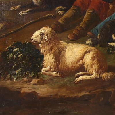 Landscape with Shepherds and Herds, Oil on Canvas-VMM-2023940