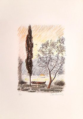 Landscapes - Six Lithographs by Michele Cascella - 1979 1979-ZCI-760234