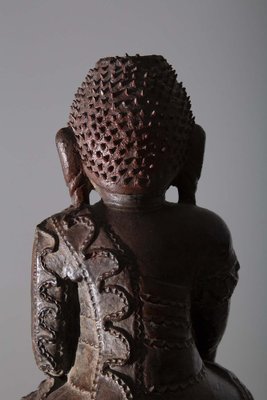 Laotian Artist, Large Buddha Sculpture, 19th-20th Century, Wood-RCE-1721600